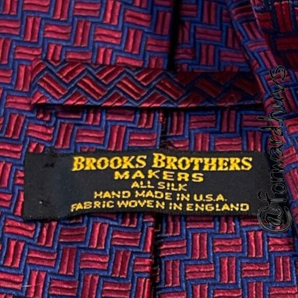 Brooks Brothers Makers Necktie – 100% Silk - Picture 7 of 8